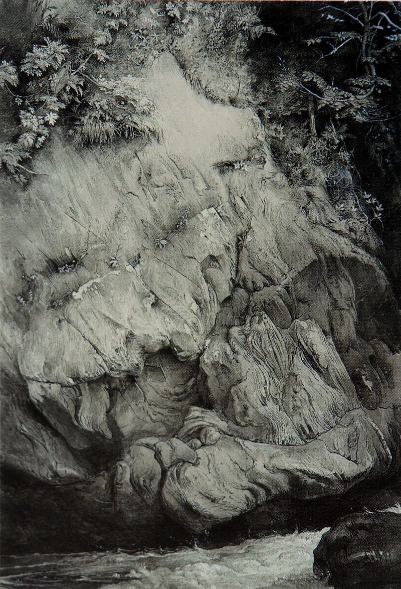 Studio di Gneiss Rock, Glenfinlass, 1853